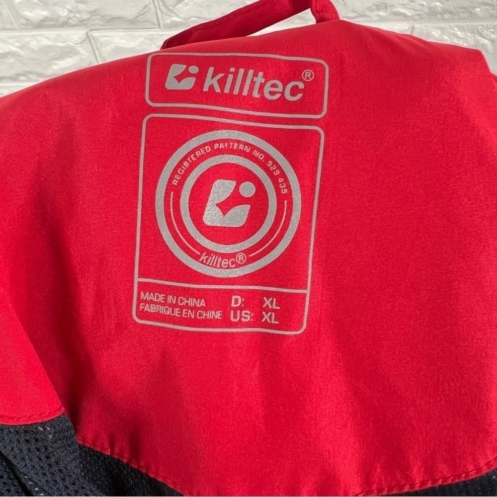 Killtec Red Waterproof Breathable Windproof Coat … - image 4